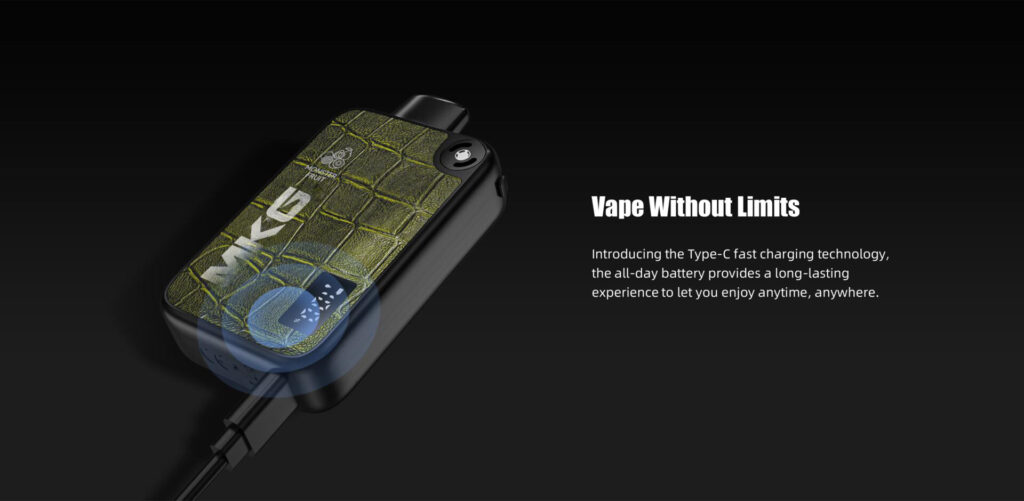 A vape battery and oil level display,Electronic Cigarette Vaporizer vape mod kit Box mod vape Kit 