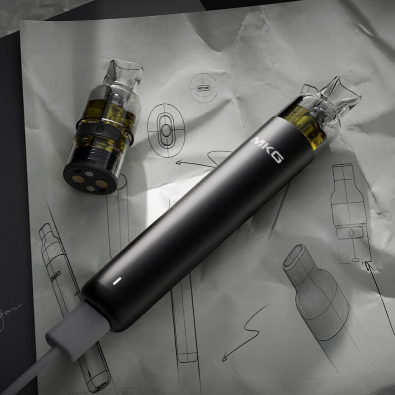 Auto-Draw Design Pods Vape Pen with Cotton Coil - China Vape, Vape