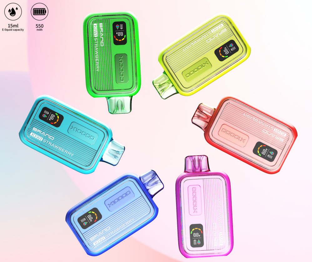 The disposable vape with display screen is a new trend that emerged after Elfbar released the Funky Republic TI7000, the world's first smart disposable vape