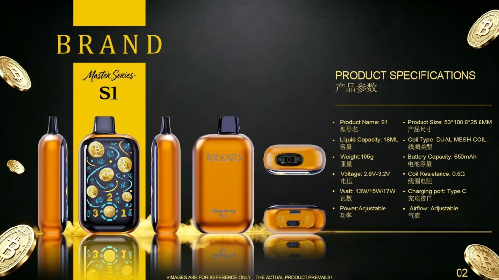 We offer a comprehensive one-stop OEM/ODM solution for your e-cigarette brand, including industrial design, customized product structure design